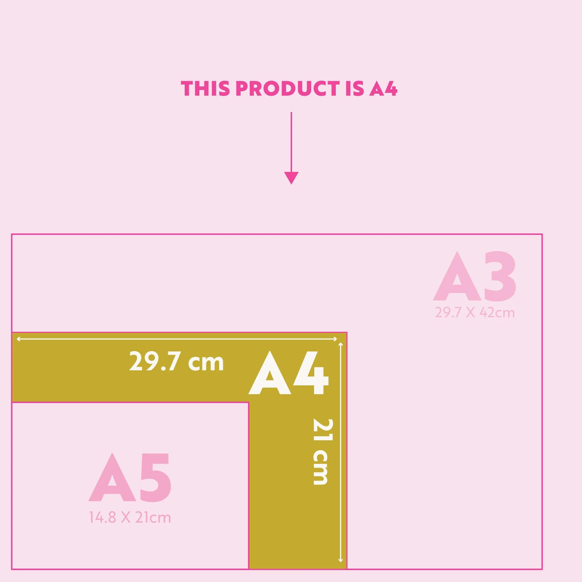 A4 Weekly Planner Pad | Pink & Red - Image 7