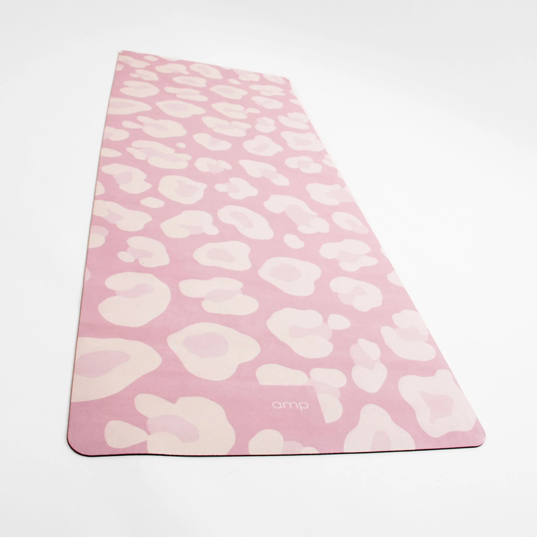 Amp Yoga Mat Leopard Vegan Suede - Image 4