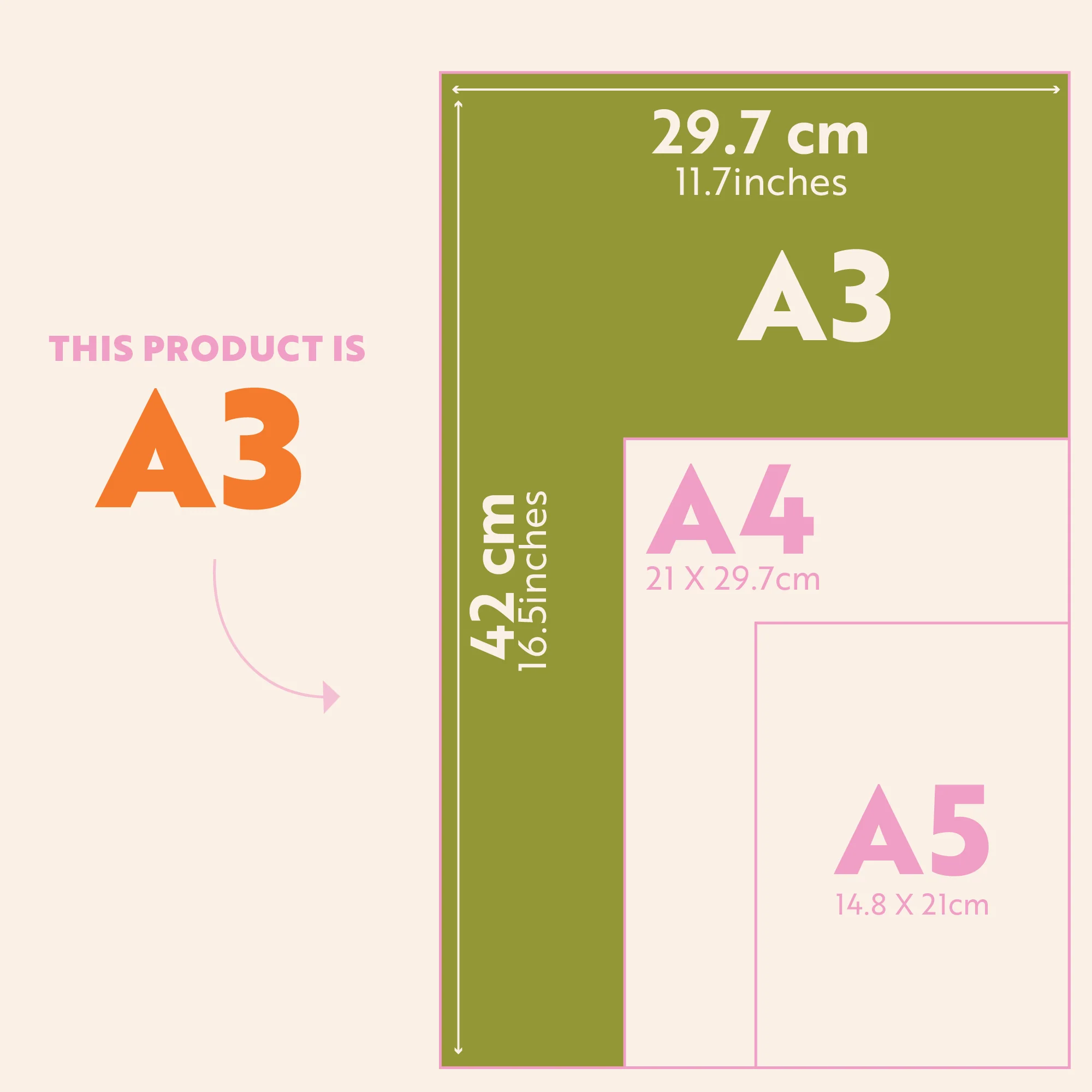 Large Monthly Undated A3 Wall Planner | 12 Pages | Colourburst - Image 8