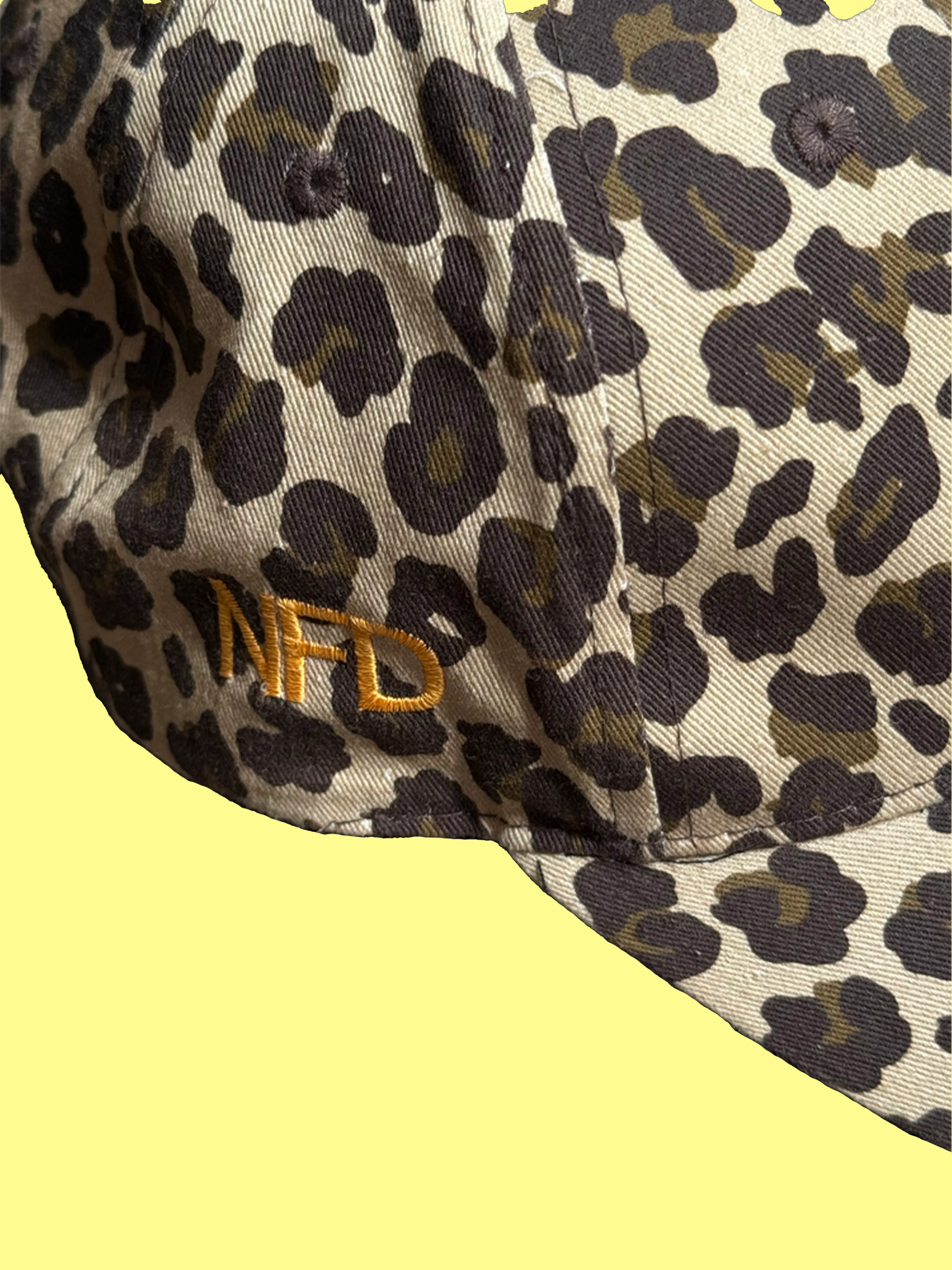 Leopard Happy Place Cap - Image 4
