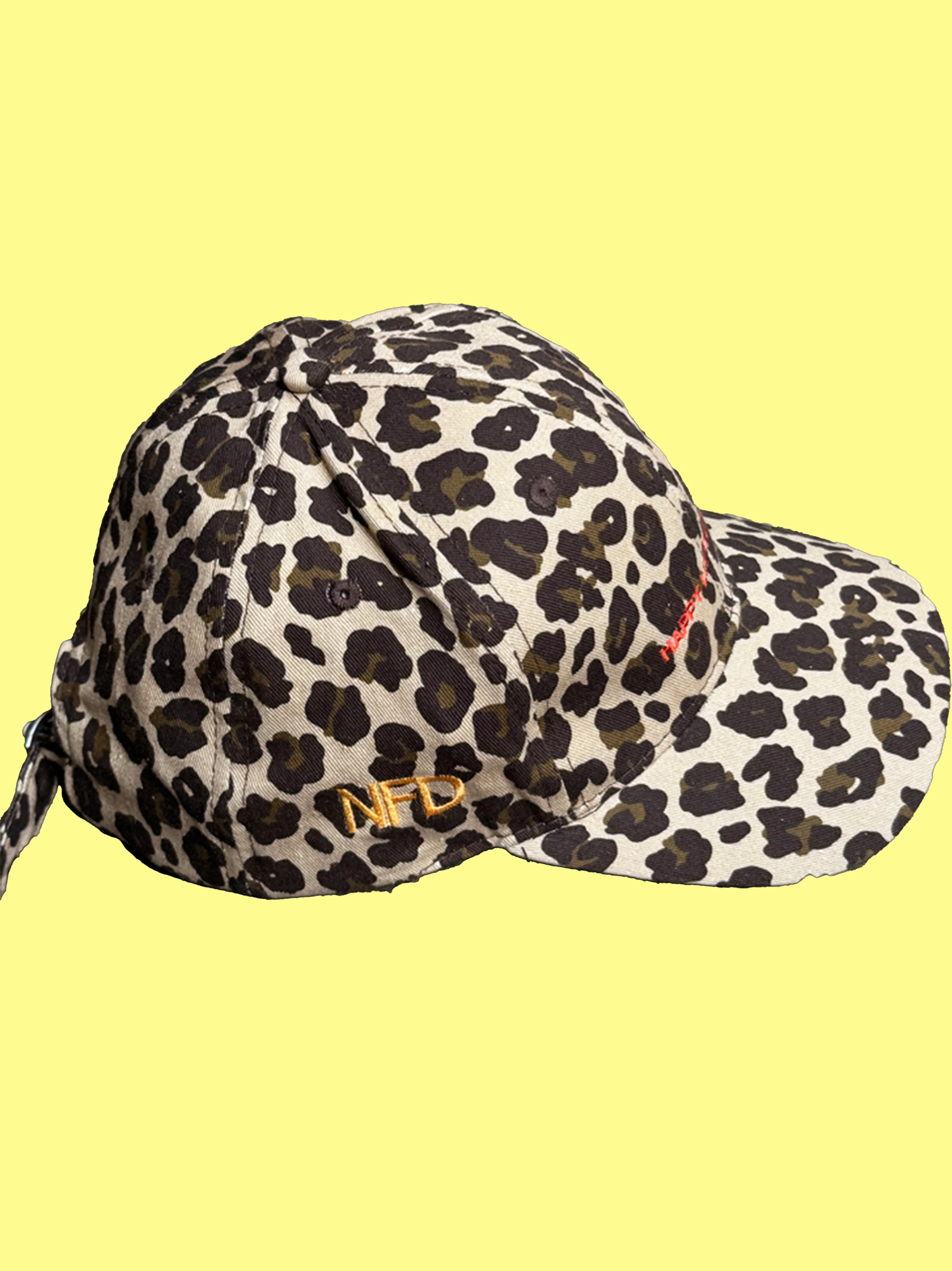 Leopard Happy Place Cap - Image 5