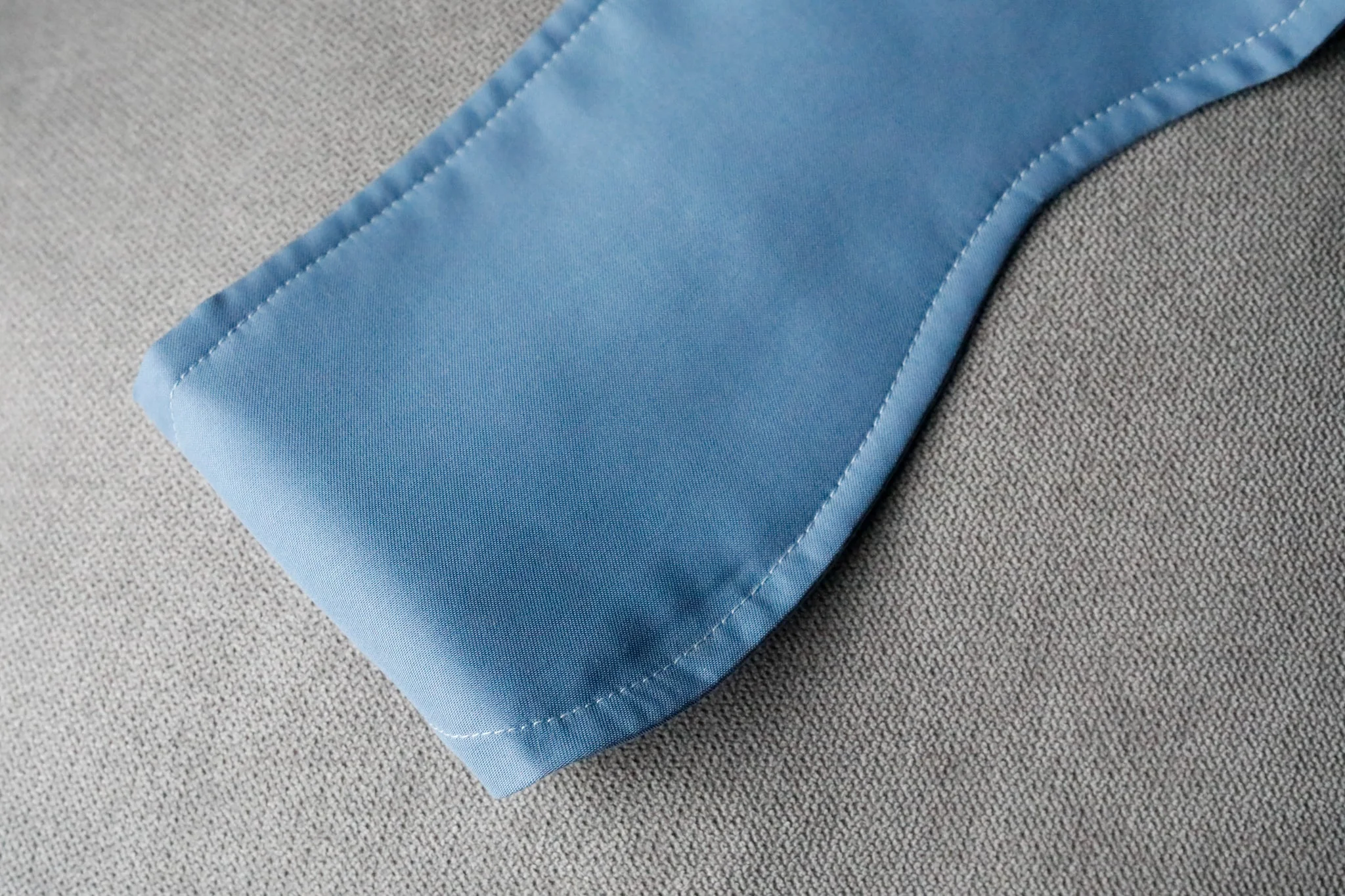 Breathable TENCEL Sleep Mask for Side Sleepers Unisex - Sky Blue - Image 4
